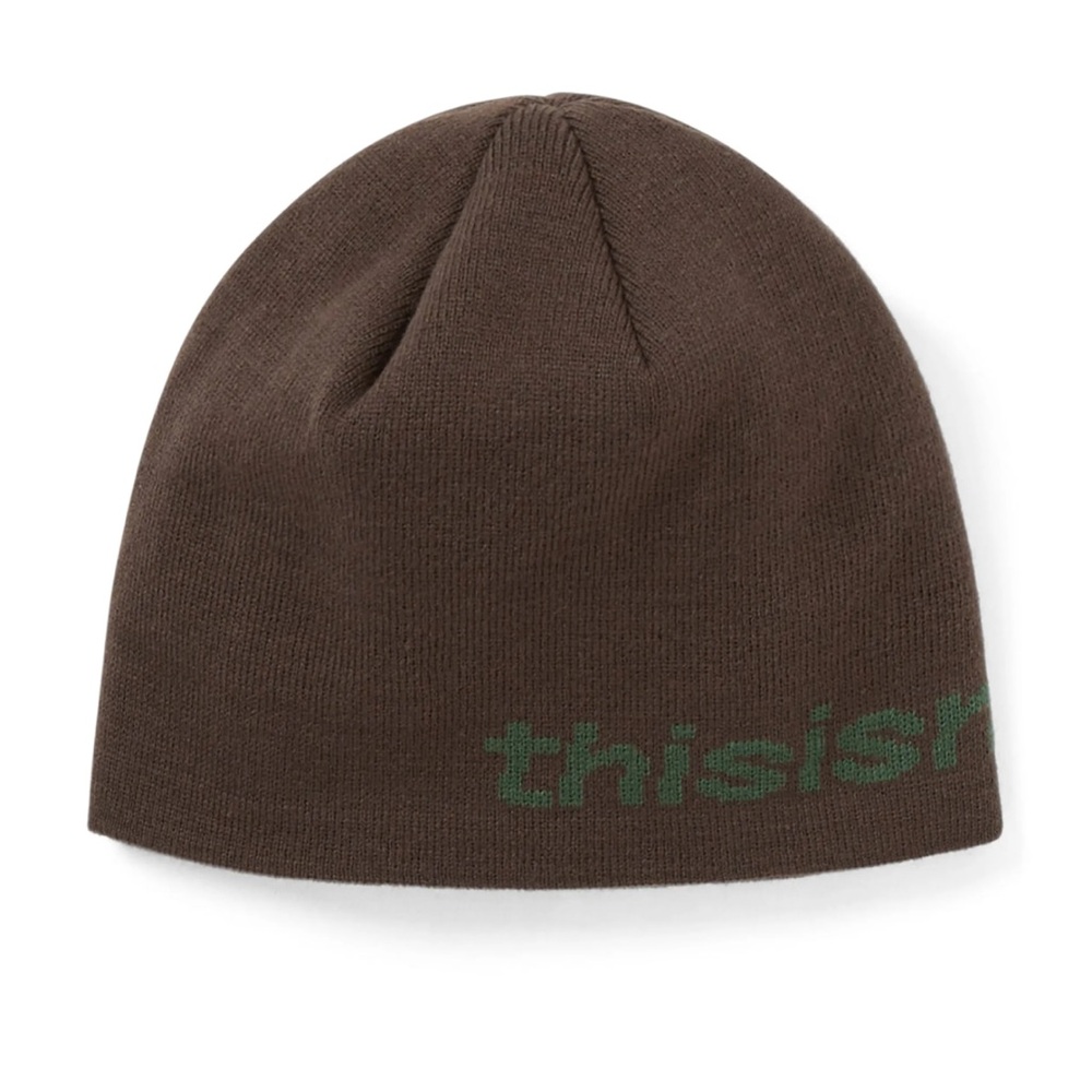 THISISNEVERTHAT T-Logo No Cuff Knitted Beanie